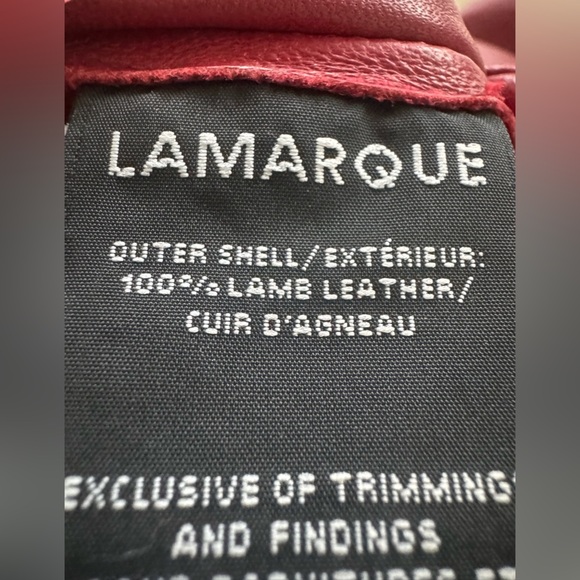 Lamarque Annaise Short In Red, Size M - Picture 10 of 10